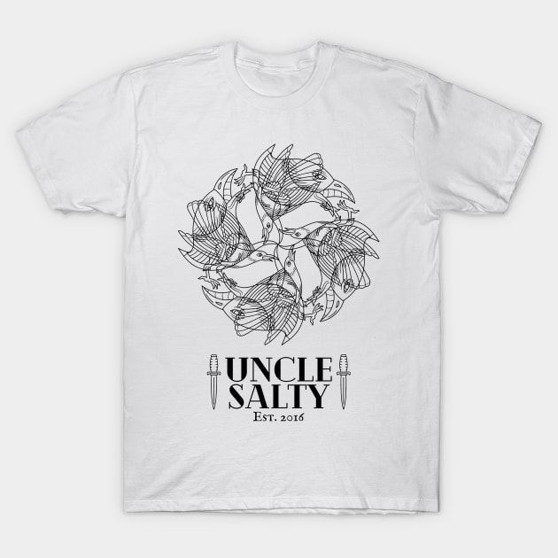 Fowl Massacre (Light) T-Shirt by Uncle Salty Clothing, LLC